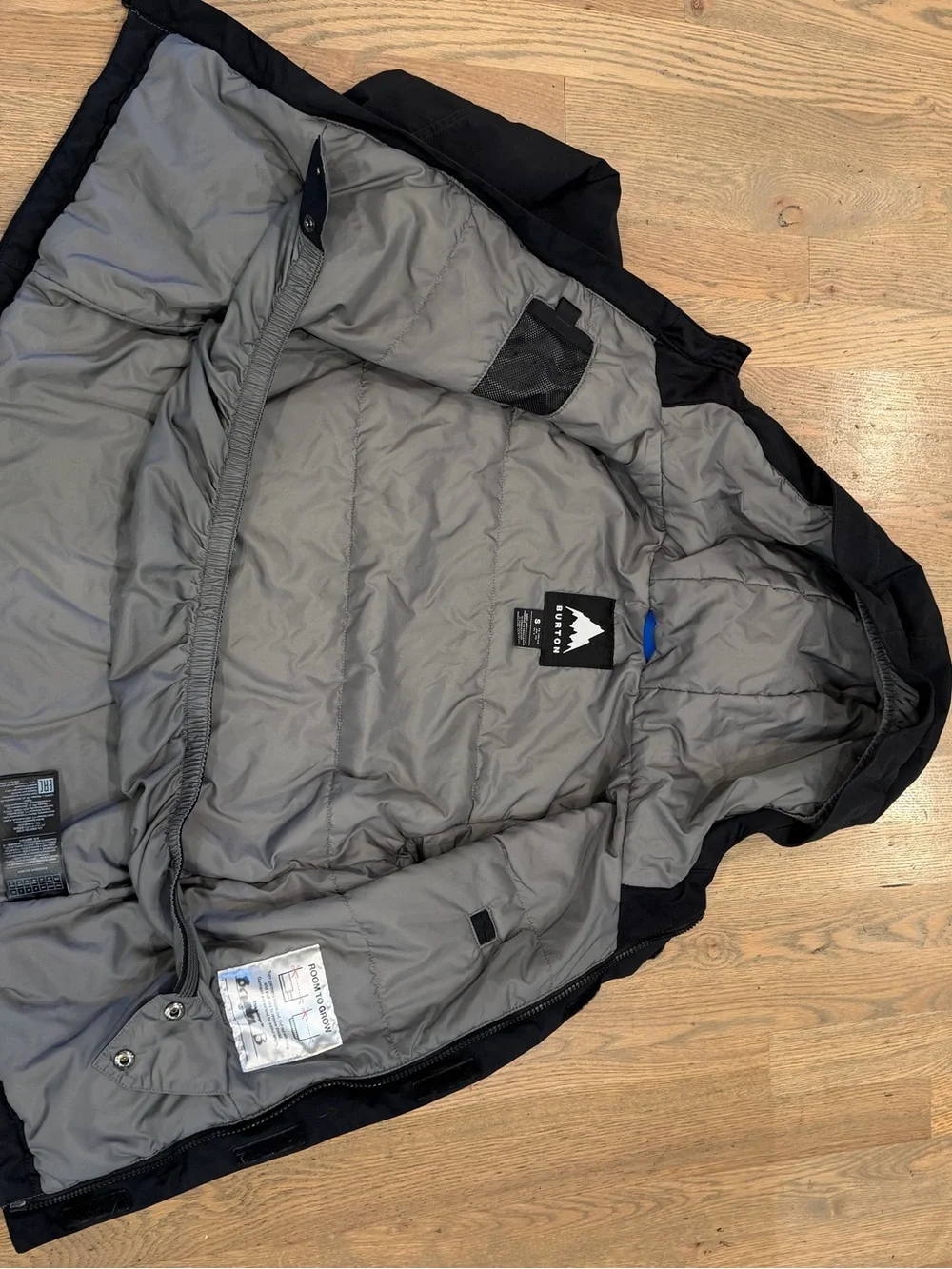 Burton Kids Black Hooded ski Jacket